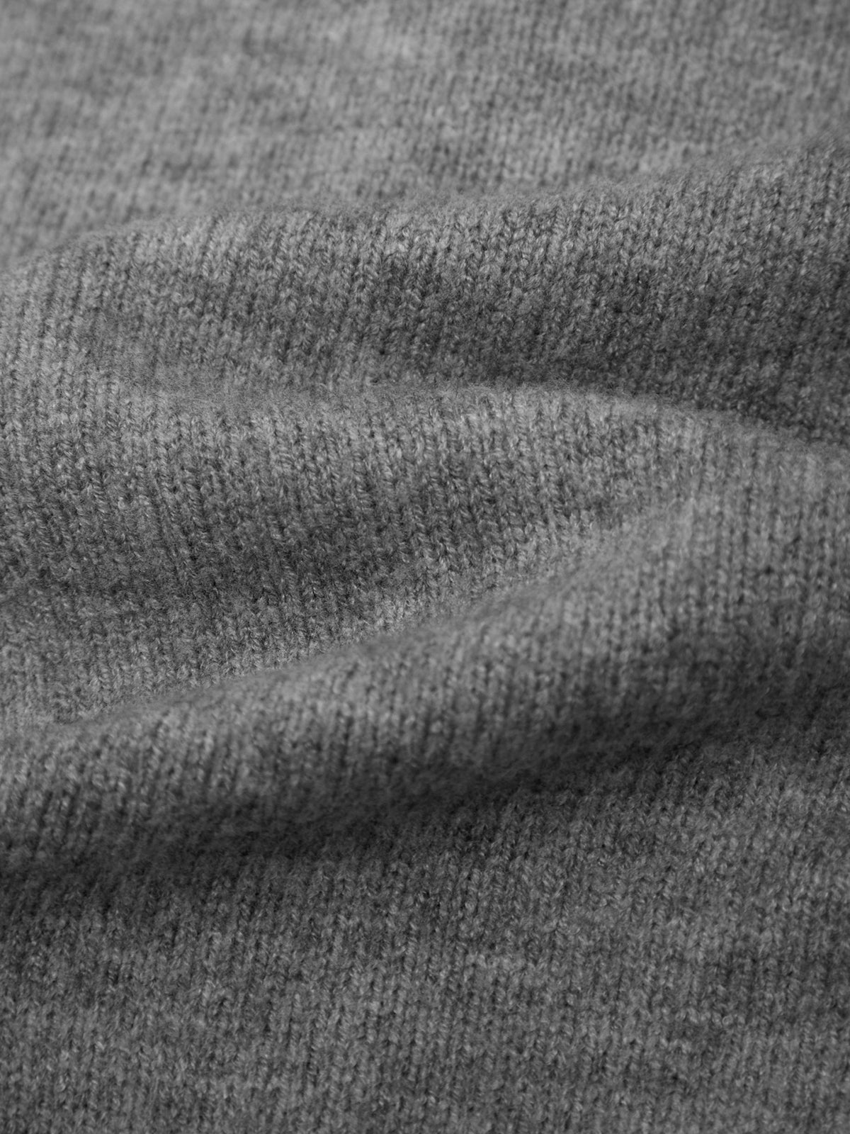 Priscilla Double Layer Polo Cardigan - Heather Grey Combo