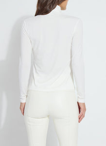 Essential Long Sleeve Turtleneck - Off White