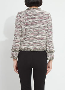 Cleo Tweed Jacket - Willow Weave