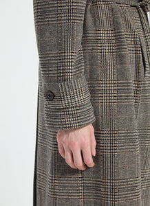 Marla Brushed Ponte Belted Trench Coat - Cambridge Boheme