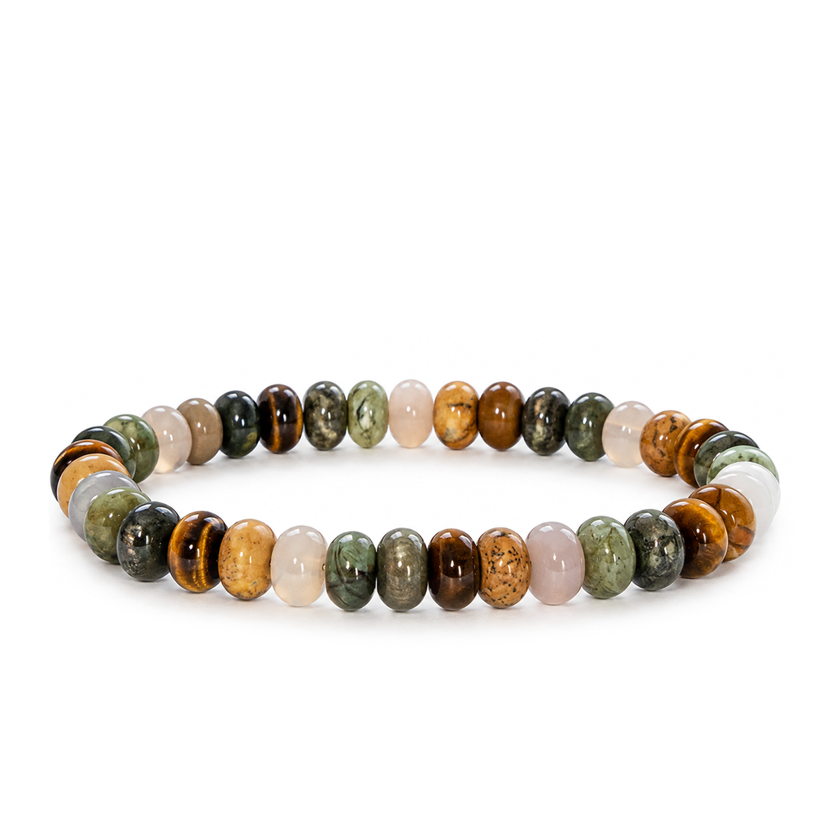Sienna Stretch Bracelet - Natural Multi