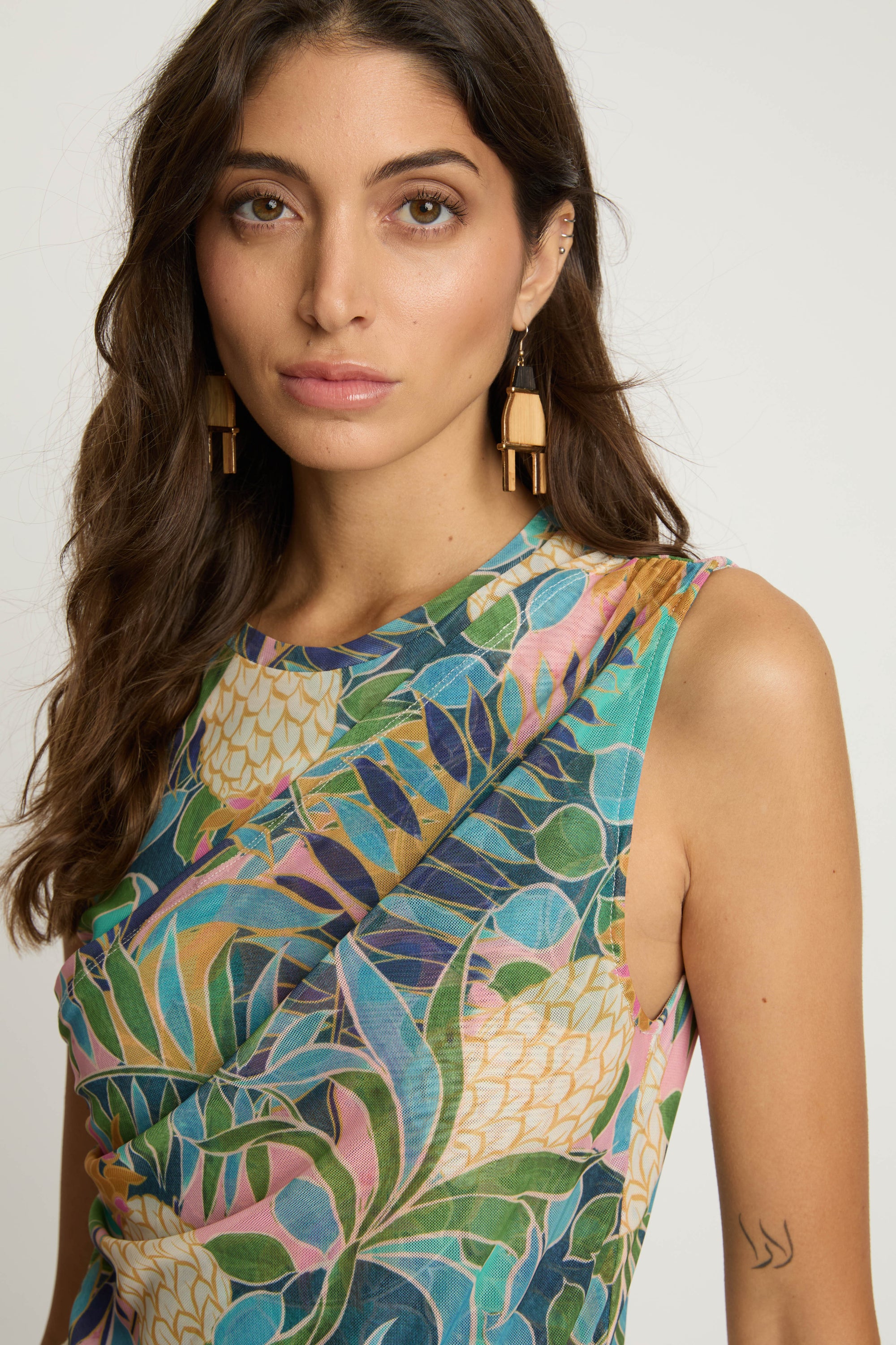 Devi Top - Baroque Pineapple