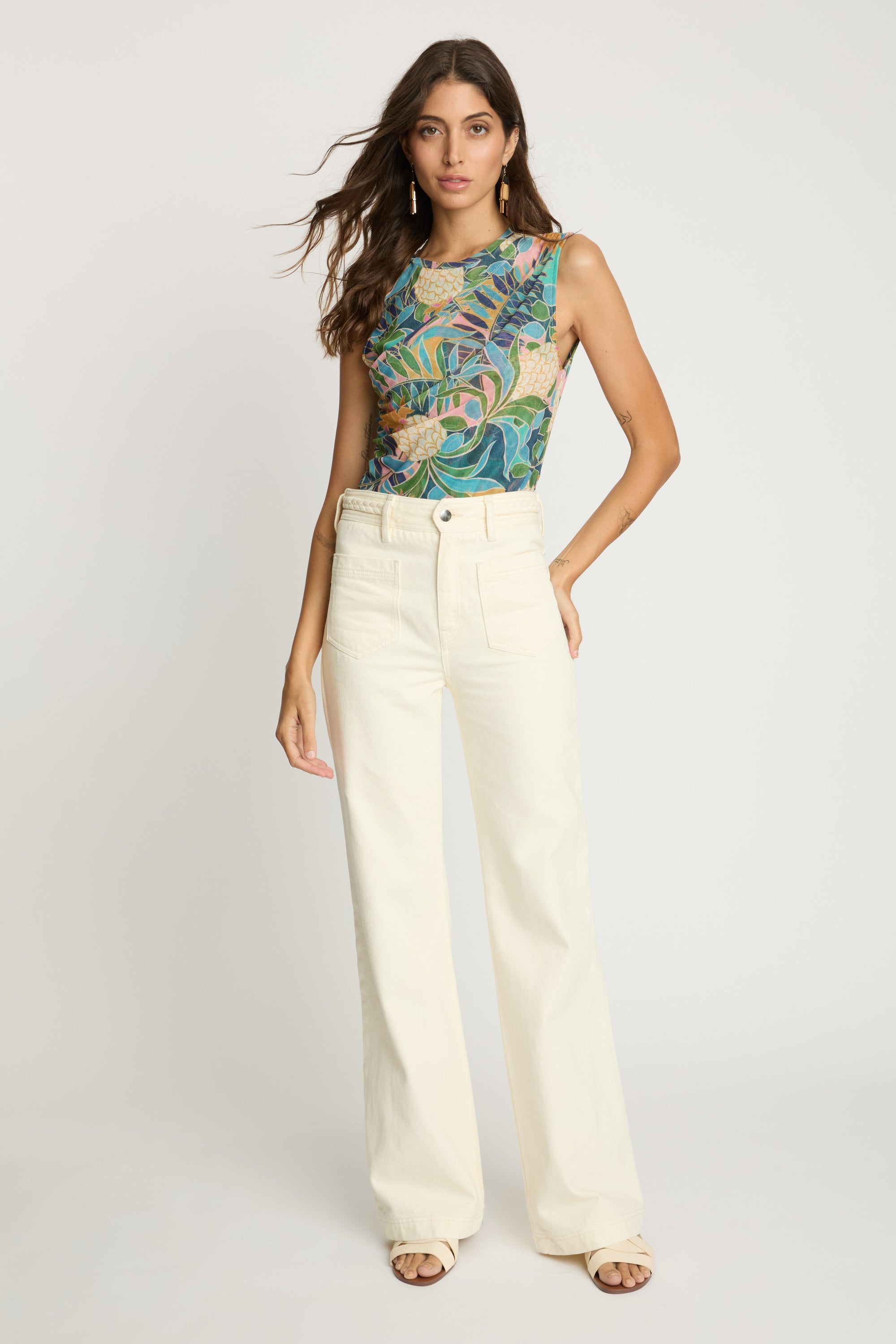 Devi Top - Baroque Pineapple