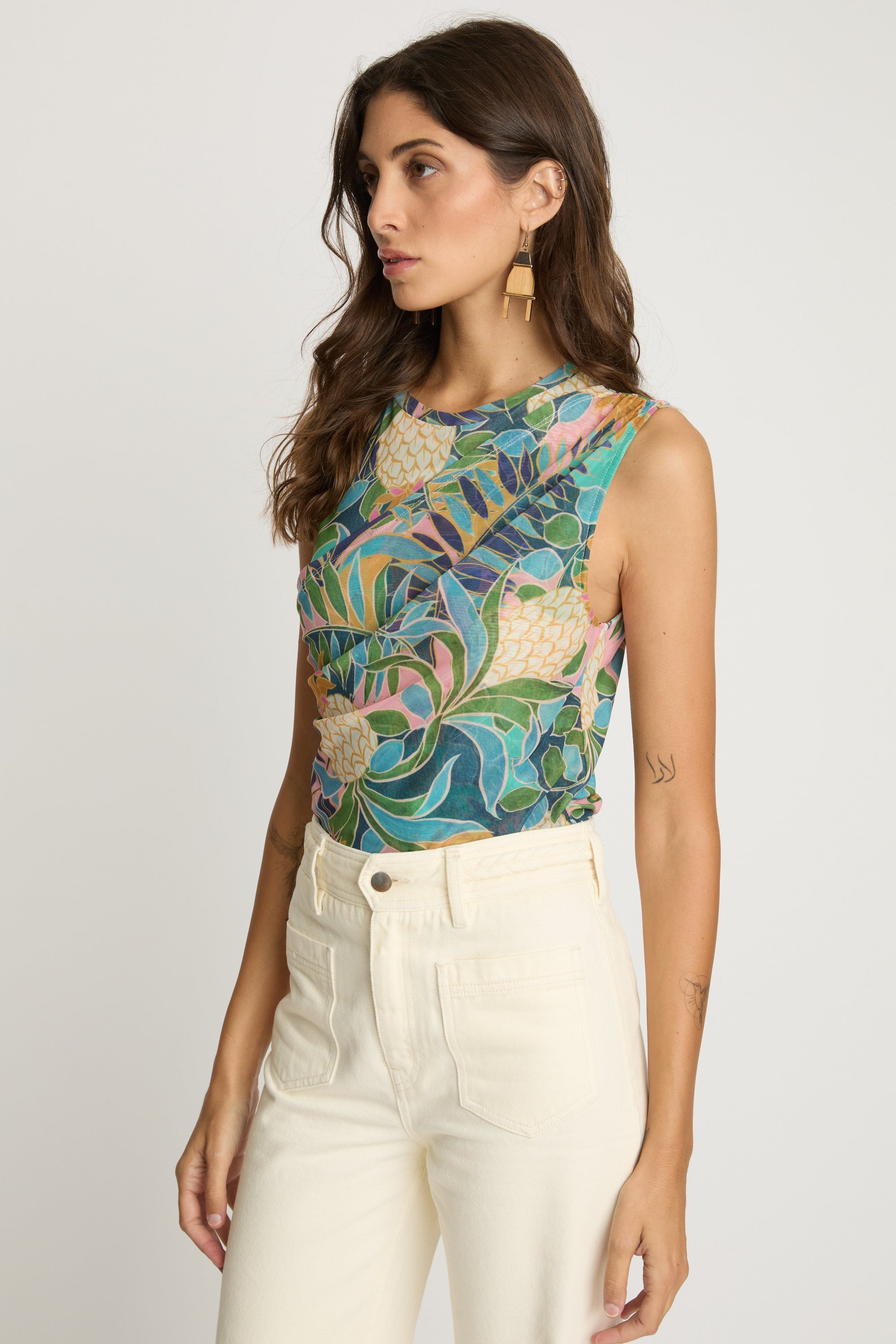 Devi Top - Baroque Pineapple