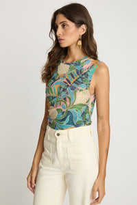 Devi Top - Baroque Pineapple