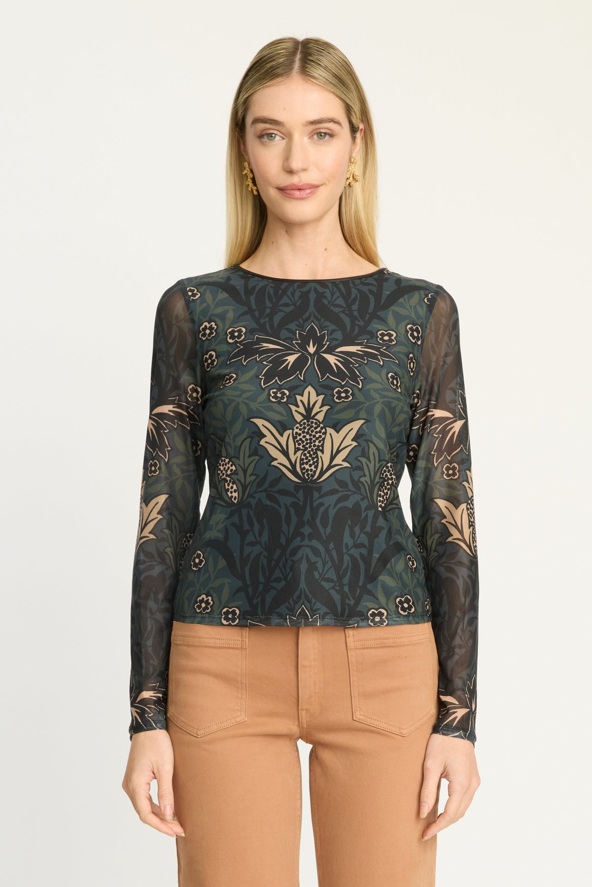 Cos Top - Safari Garden Moonless Night