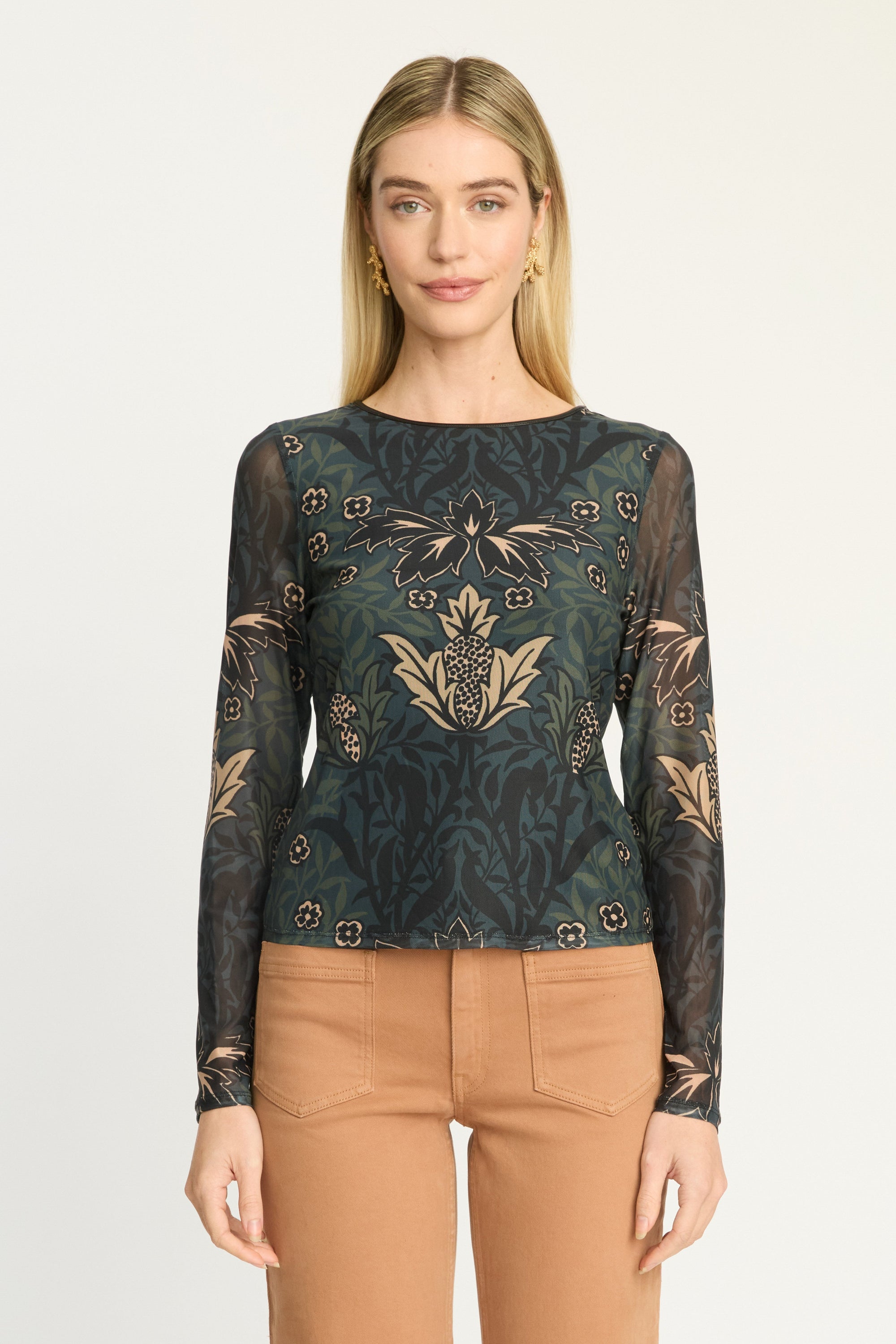 Cos Top - Safari Garden Moonless Night
