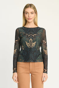 Cos Top - Safari Garden Moonless Night