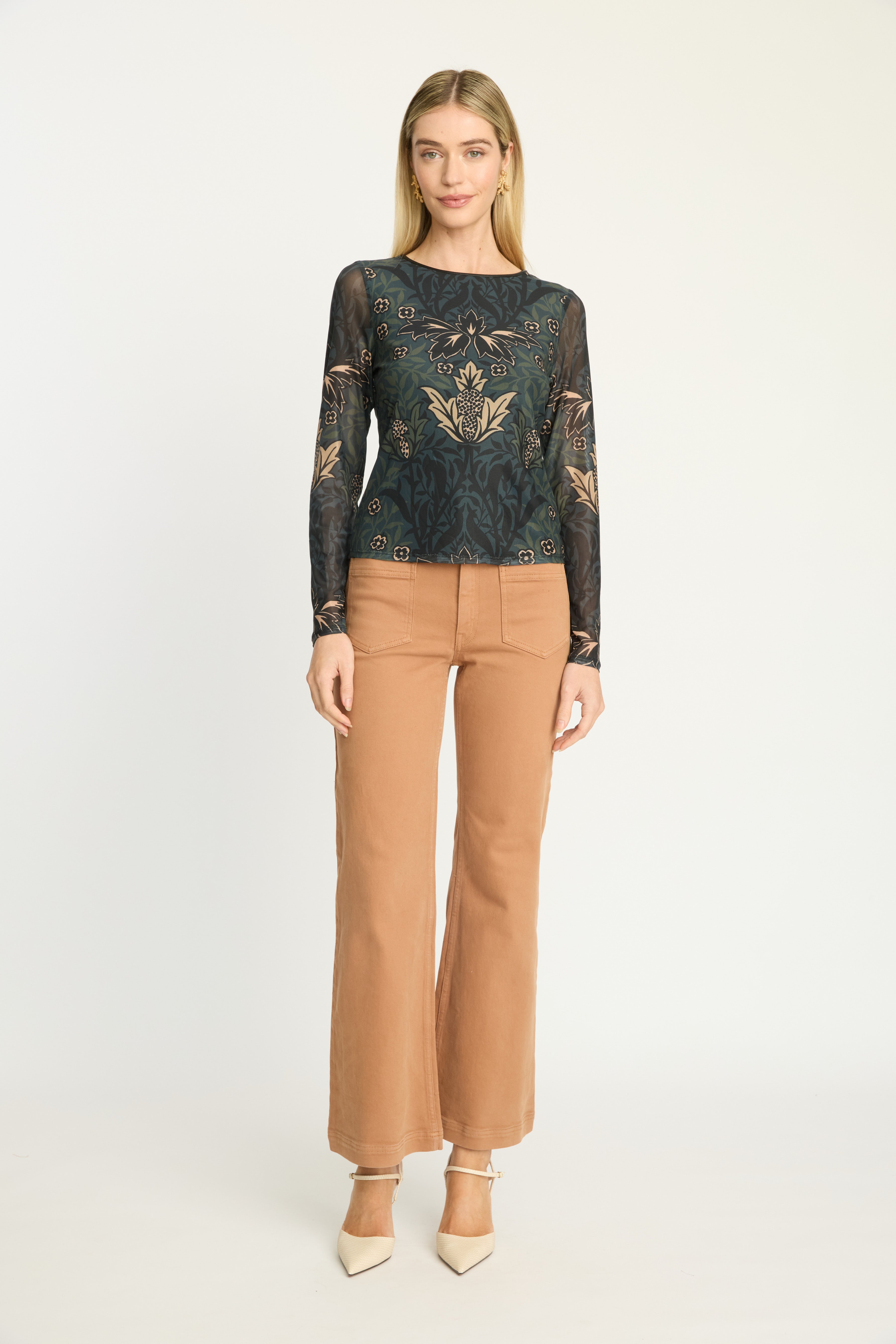 Cos Top - Safari Garden Moonless Night