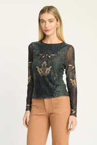 Cos Top - Safari Garden Moonless Night