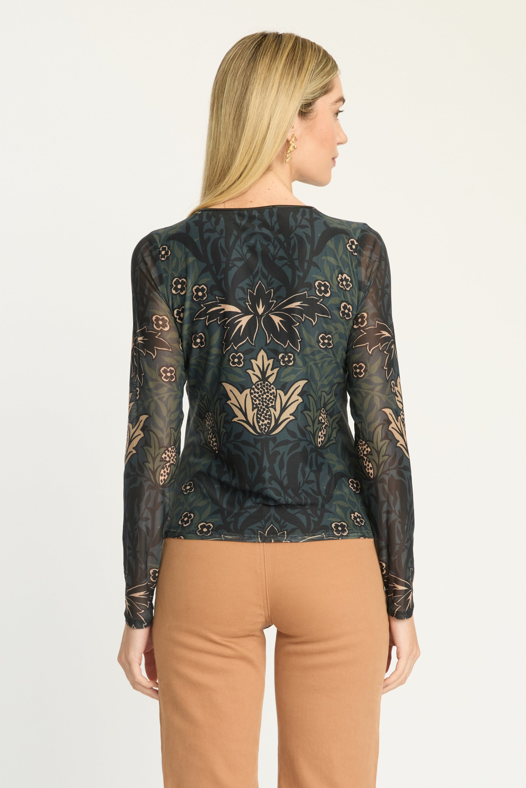 Cos Top - Safari Garden Moonless Night