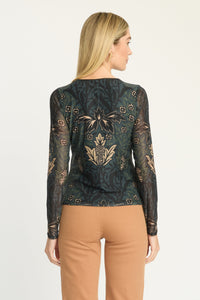 Cos Top - Safari Garden Moonless Night