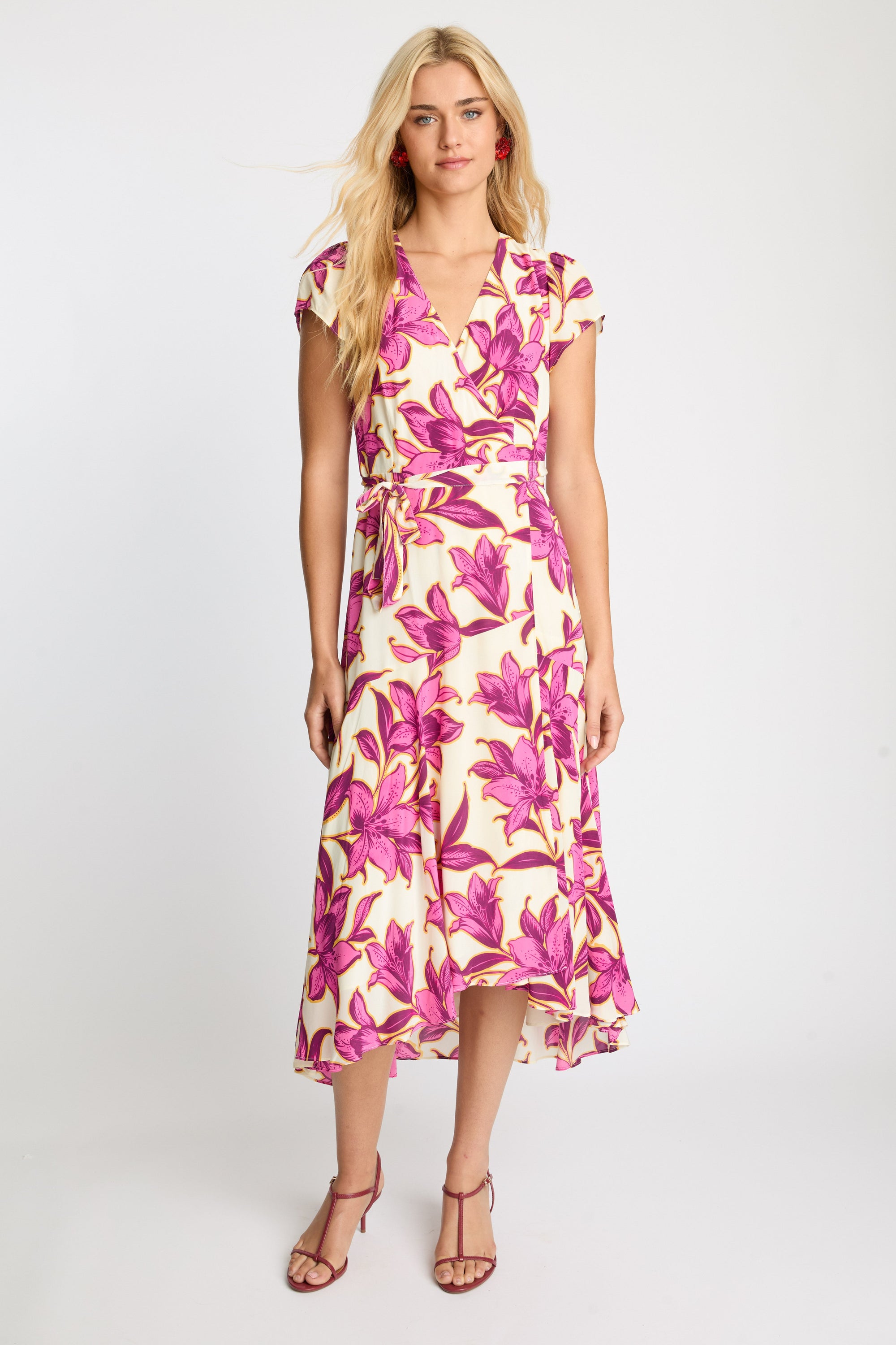 Lila Dress - Fuchsia