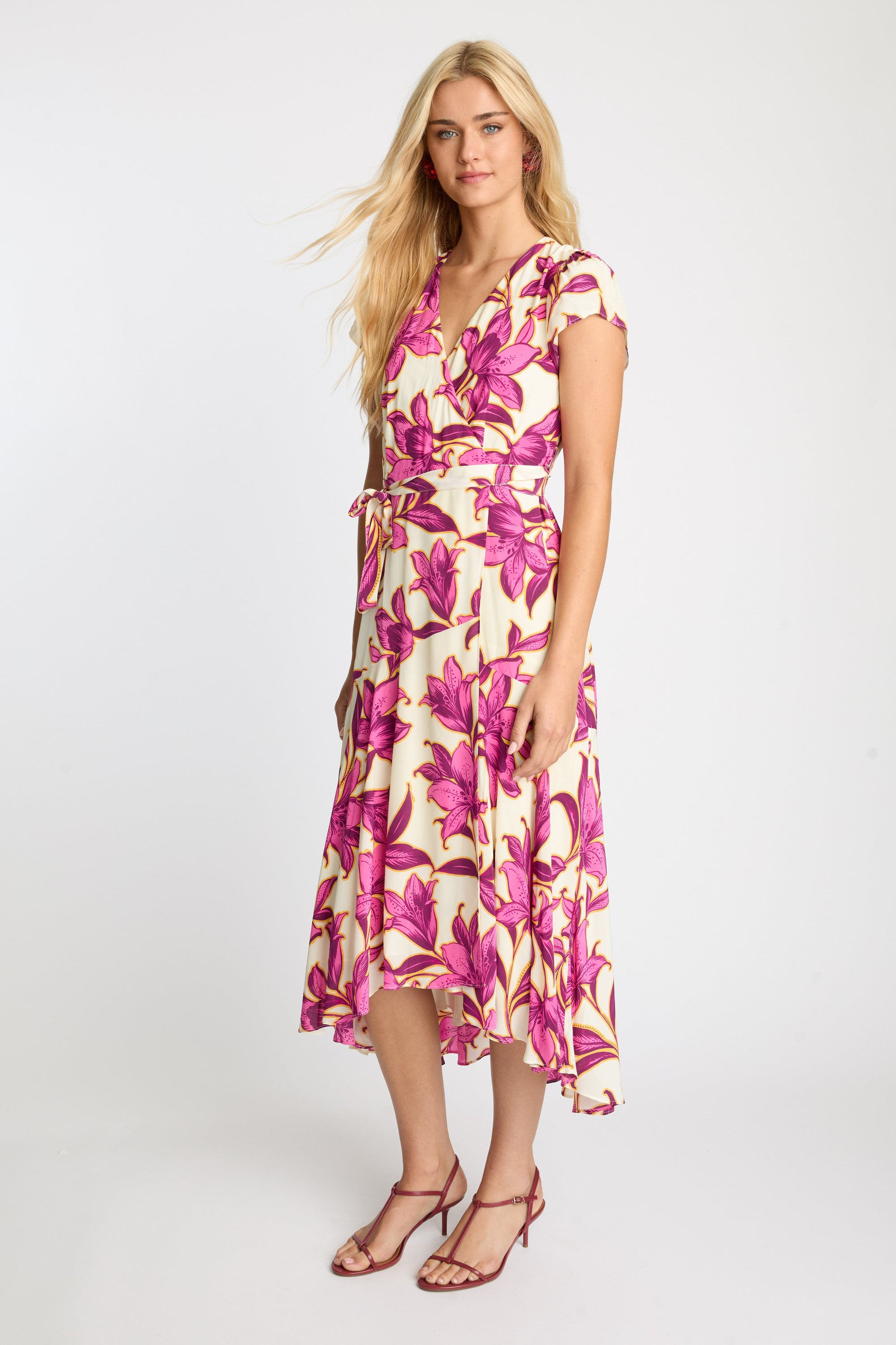 Lila Dress - Fuchsia