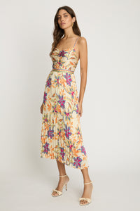 Dayna Dress - Stitched Flower