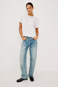 Cotton Cashmere T-Shirt - White