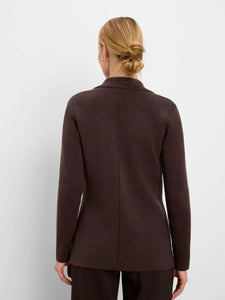 Elegant Knit Blazer - Java