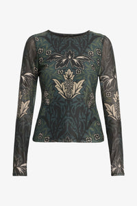 Cos Top - Safari Garden Moonless Night