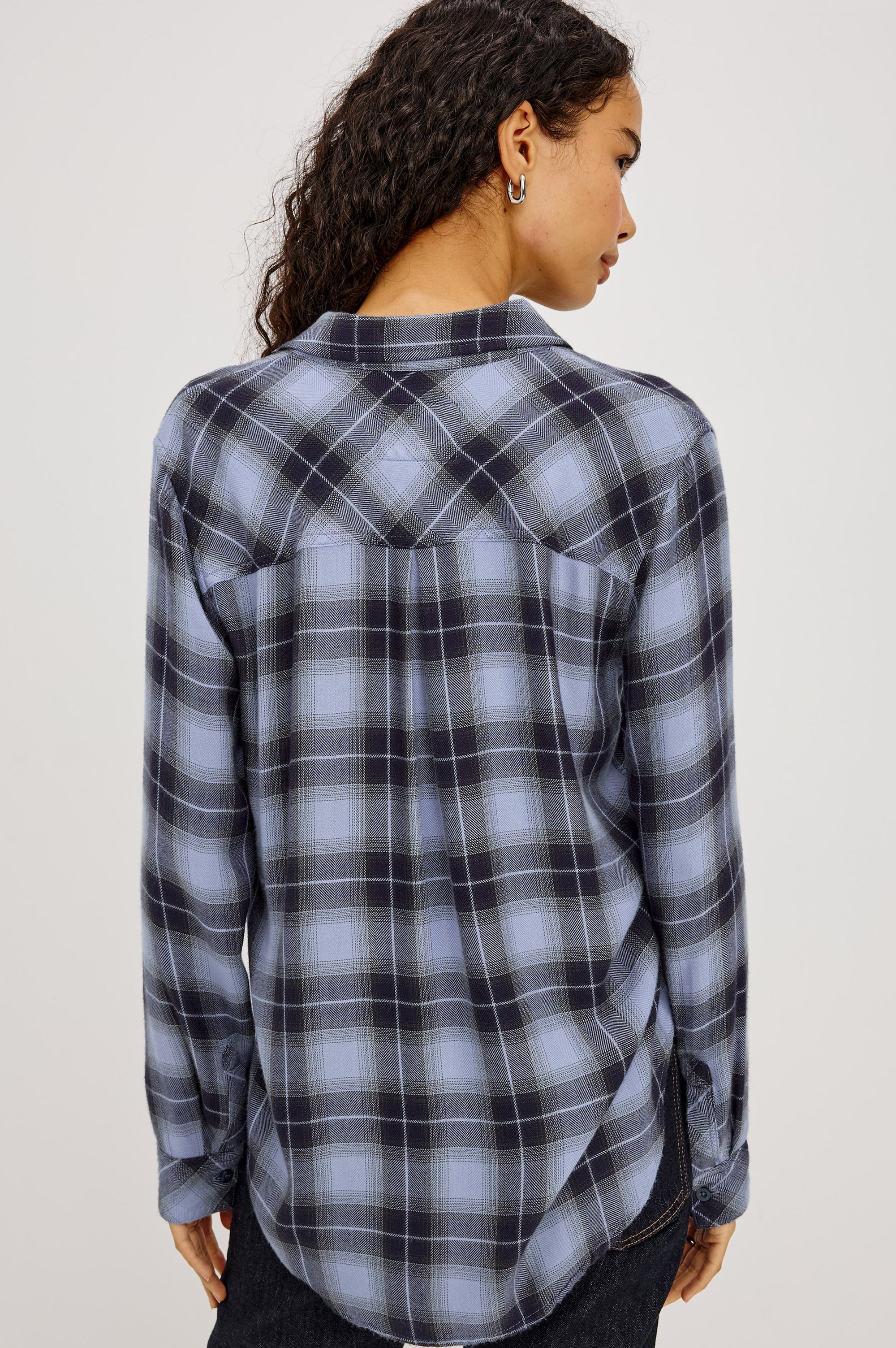 Hunter Shirt - Navy Sky