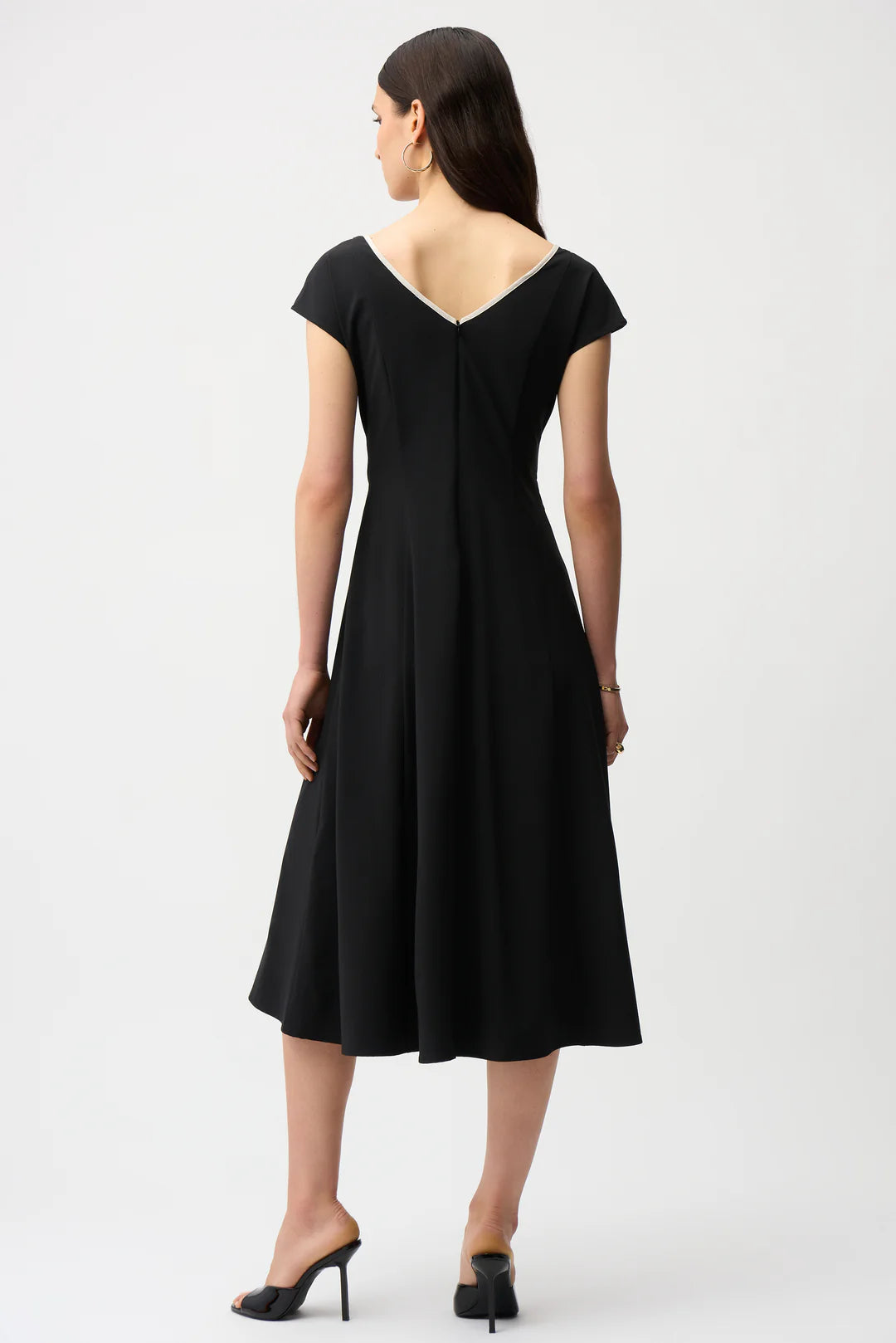 Joseph Ribkoff Fit and Flare Dolman Sleeve Dress