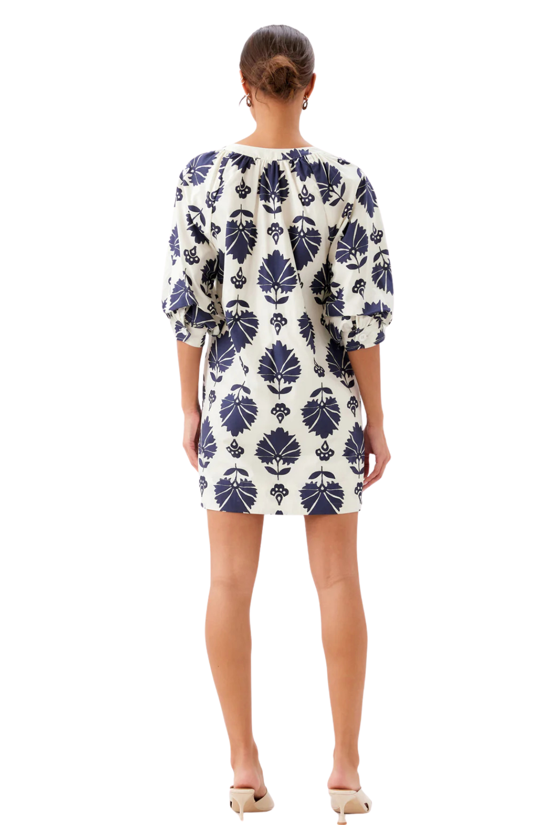 Fifteen Twenty Brianne Lantern Sleeve Dress