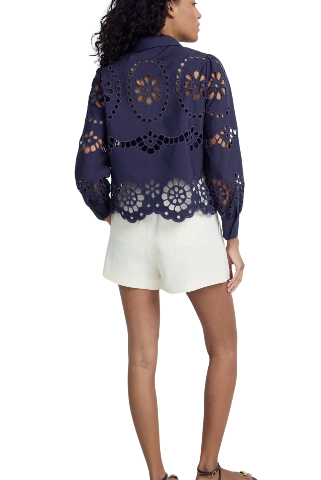 Caballero Emmie Eyelet Top