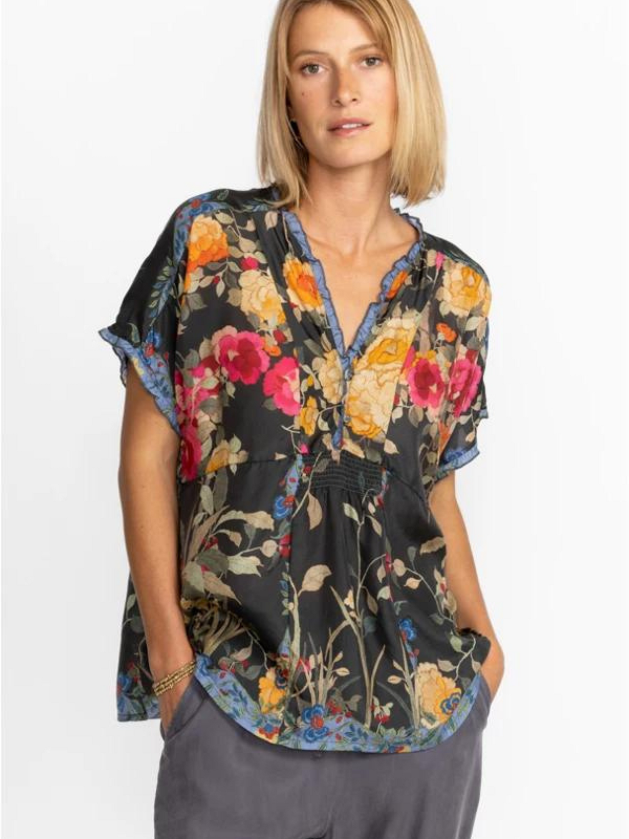 Johnny Was - Graceful Galavant Blouse