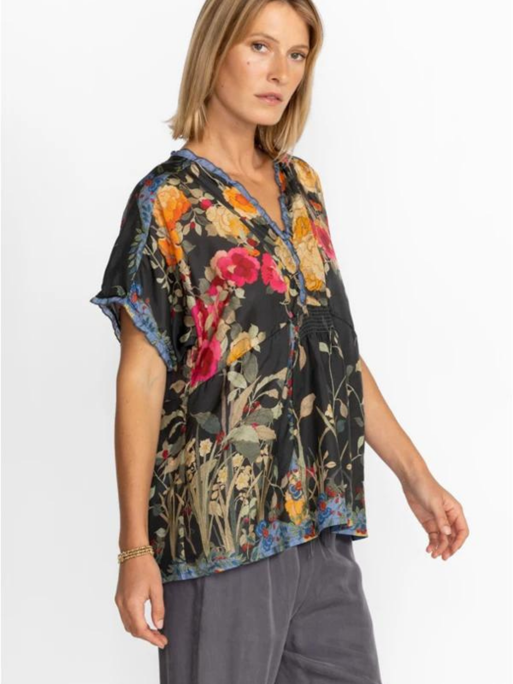 Johnny Was - Graceful Galavant Blouse