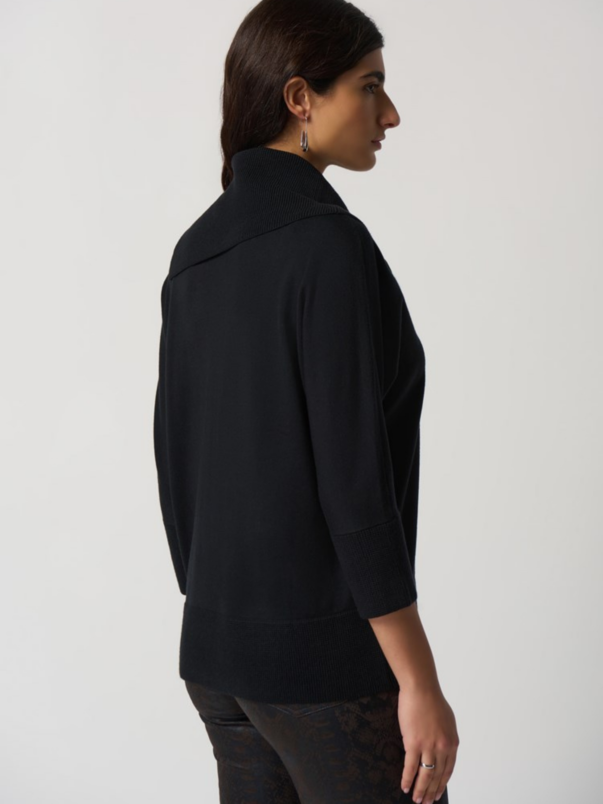 Joseph Ribkoff - Asymmetrical Neckline Sweater