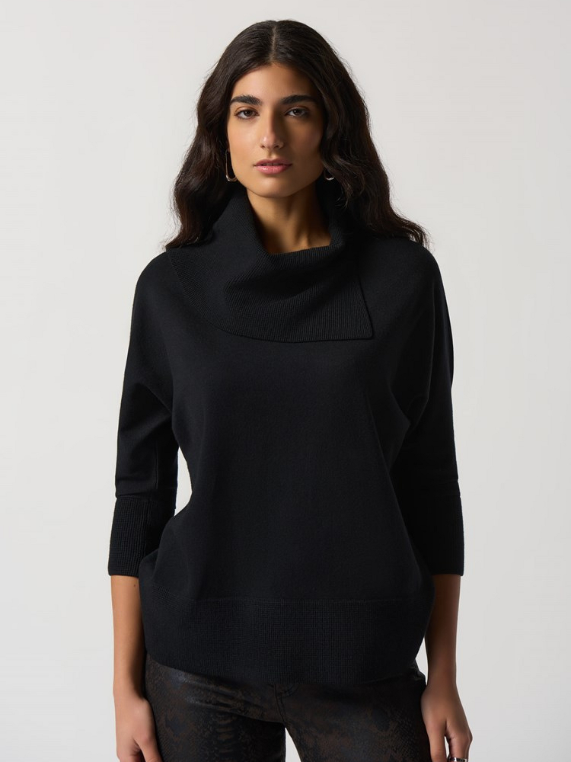 Joseph Ribkoff - Asymmetrical Neckline Sweater