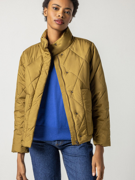 Lilla P - Shirttail Hem Zip Front Jacket - Addie & Grace