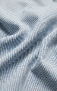 Erin Soft Denim Railroad Jacket - Seaboard Stripe
