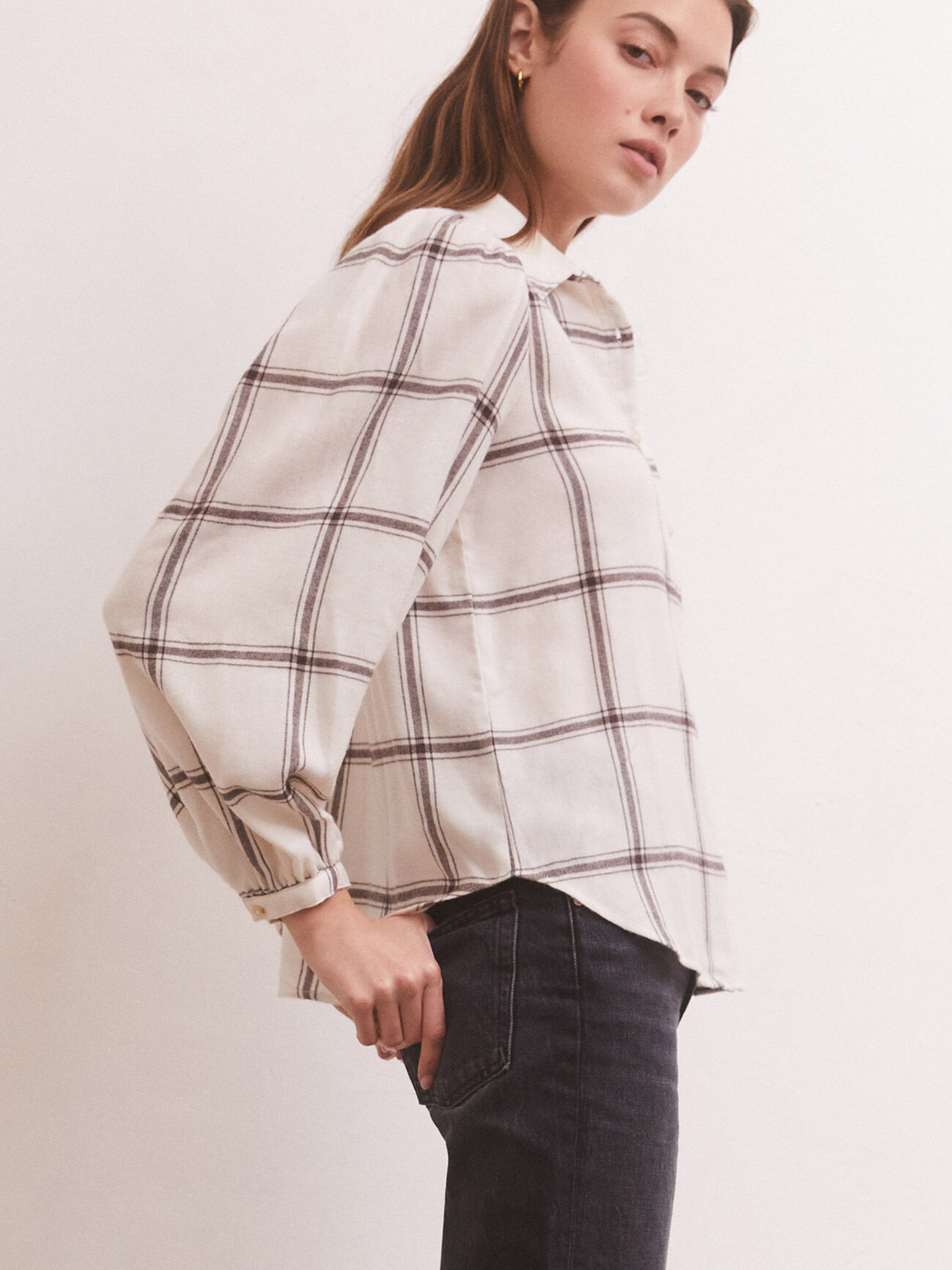 Z Supply - Overland Plaid Blouse