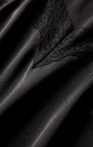 Kori Lace Trim Cami - Black