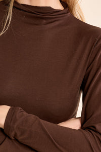 Knitted Undersweater - Chocolate