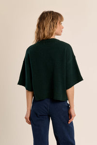 Knitted Sweater - Forest Green