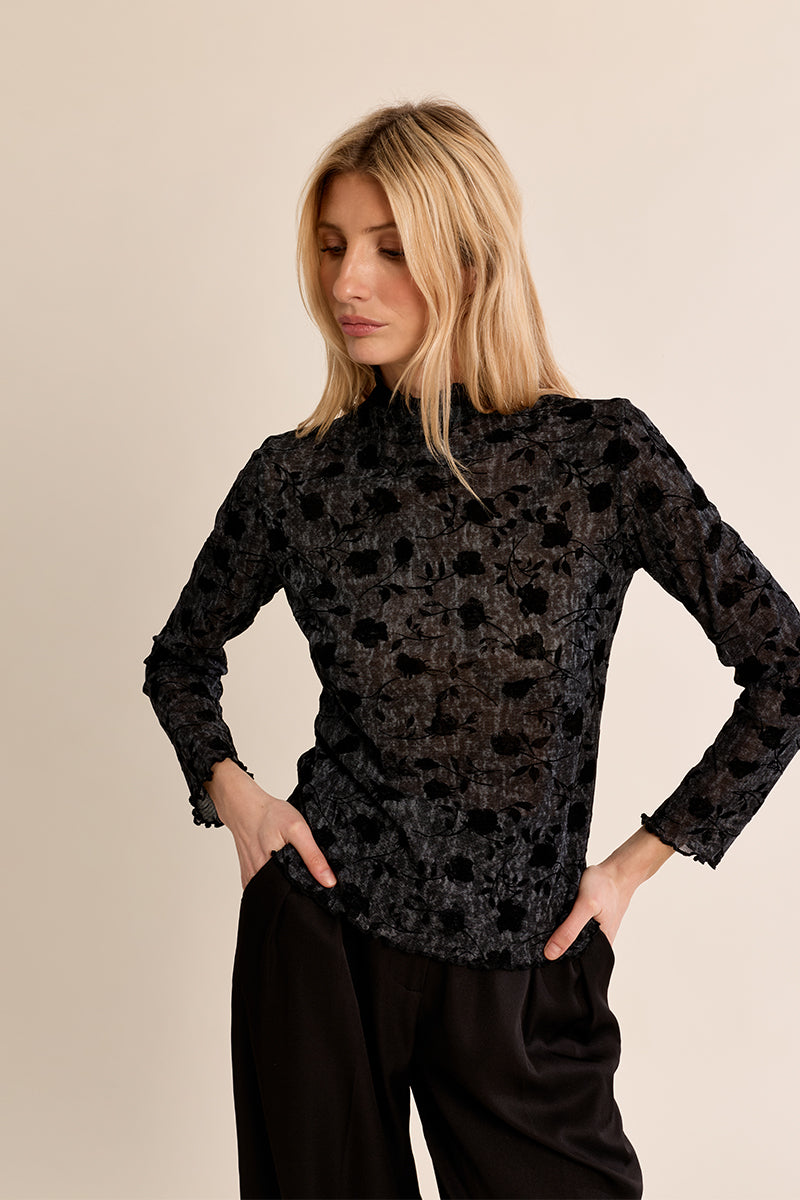 Knitted Undersweater - Black