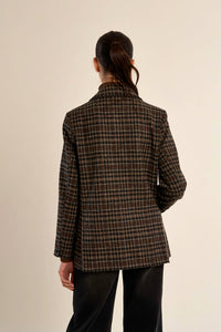Woven Blazer - Black