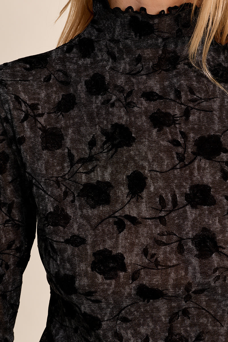 Knitted Undersweater - Black