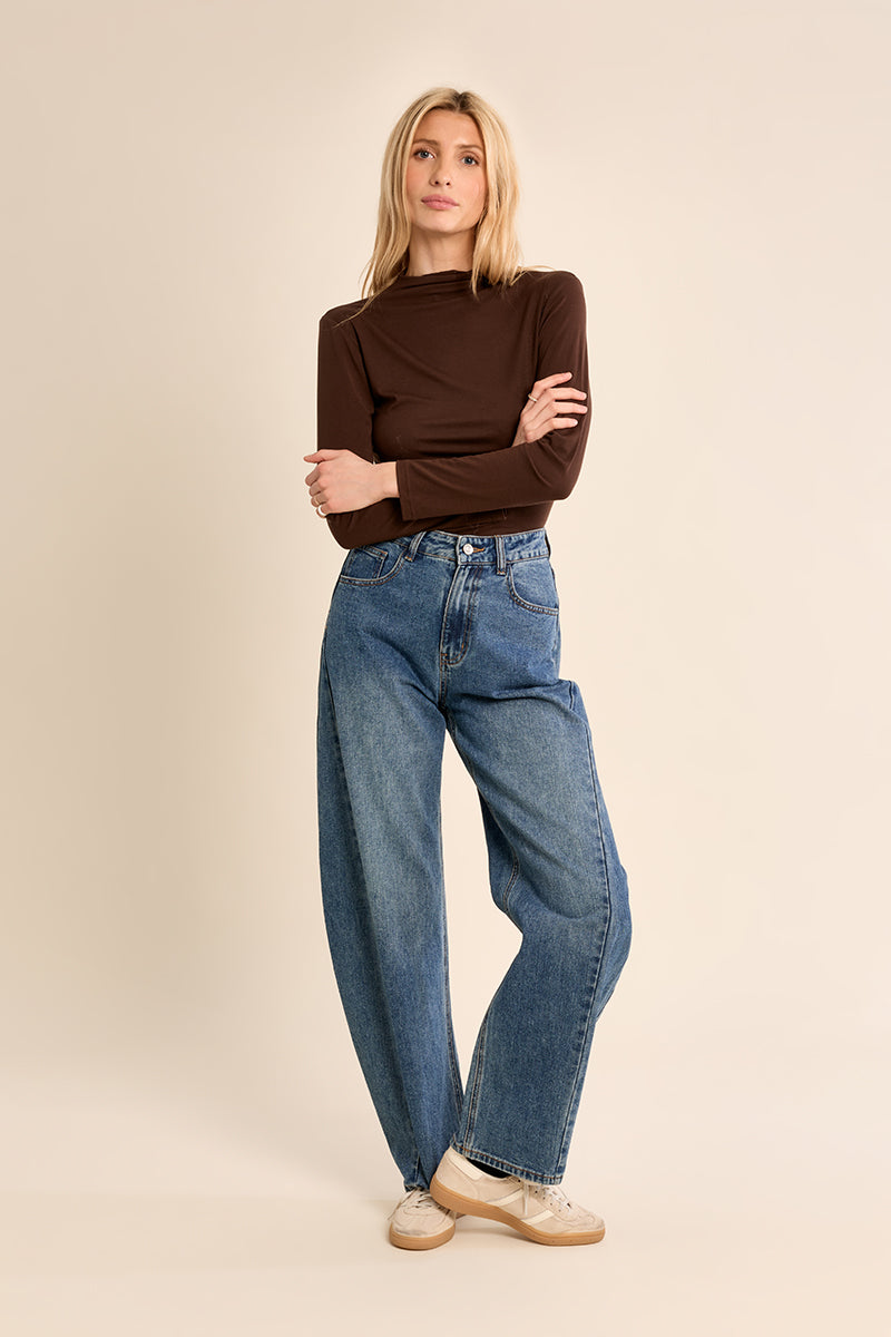 Knitted Undersweater - Chocolate