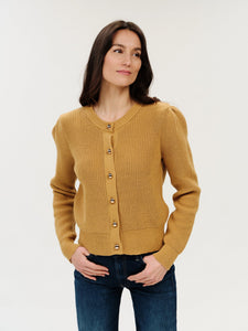 Fia Cardigan - Mustard