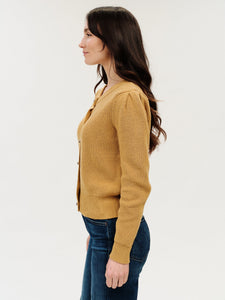 Fia Cardigan - Mustard