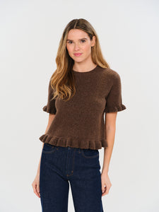 Cleo Sweater - Chocolate