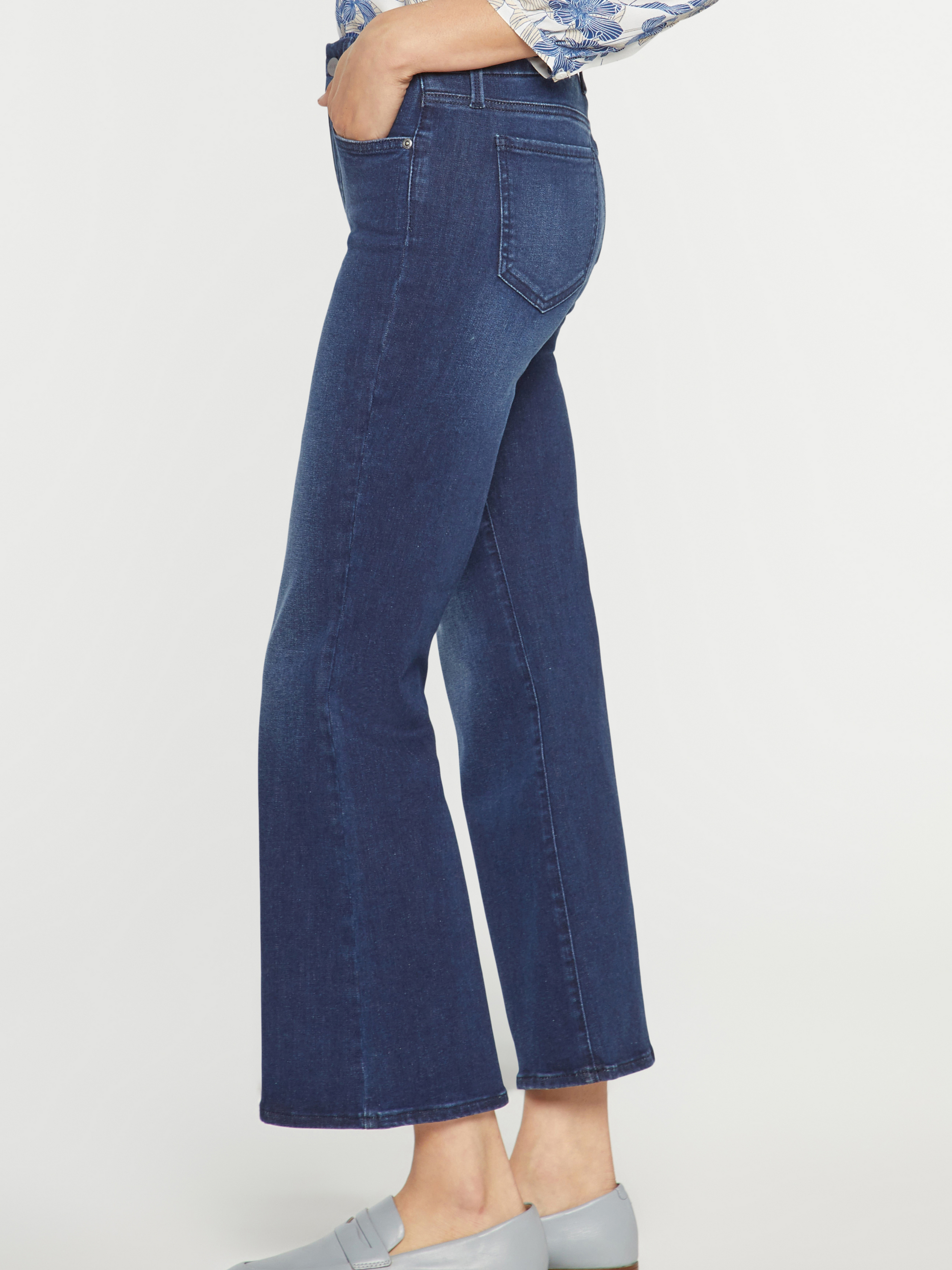 NYDJ - Waist Match Relaxed Flare Jeans